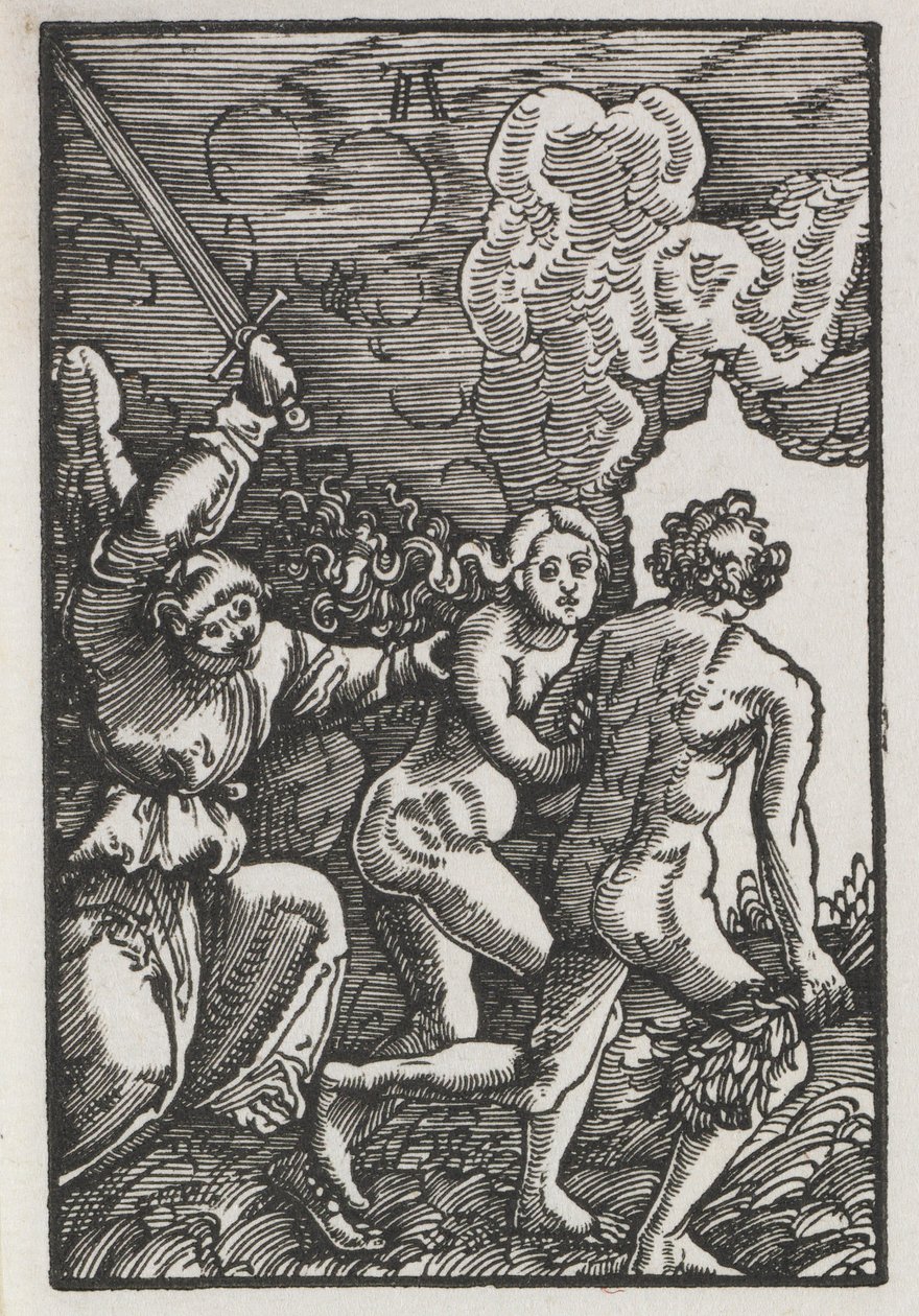 A Queda e Redenção do Homem: A Expulsão do Éden de Albrecht Altdorfer