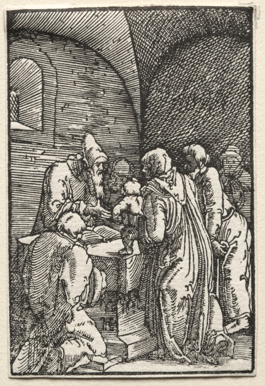 A Queda e Redenção do Homem: A Apresentação de Cristo no Templo de Albrecht Altdorfer