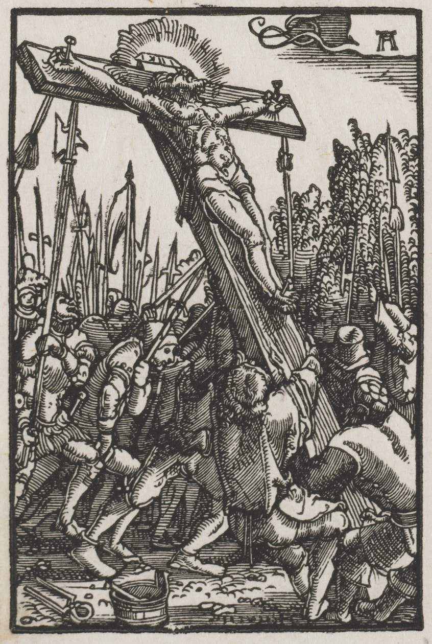 A Queda e Redenção do Homem: A Ressurreição da Cruz de Albrecht Altdorfer