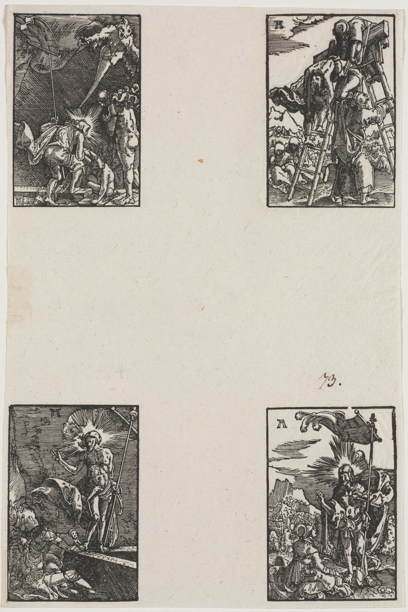 A Queda e Redenção do Homem, c. 1515 de Albrecht Altdorfer
