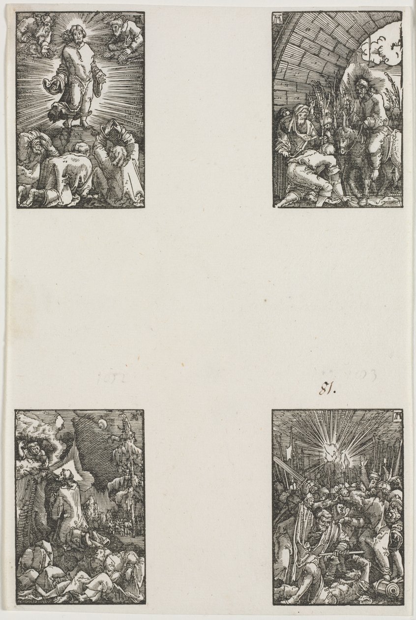 A Queda e Redenção do Homem, c. 1515 de Albrecht Altdorfer