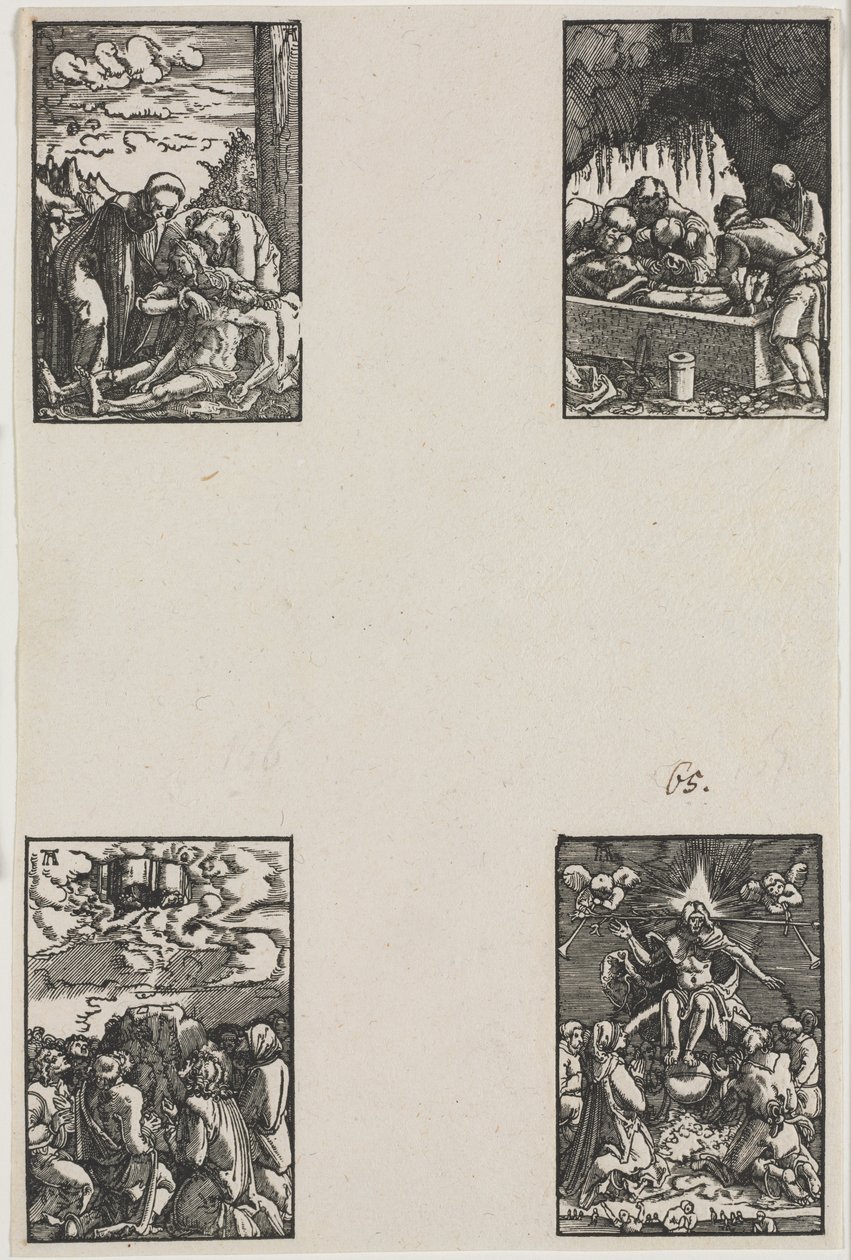 A Queda e Redenção do Homem, c. 1515 de Albrecht Altdorfer