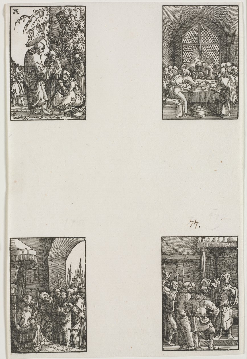 A Queda e Redenção do Homem, c. 1515 de Albrecht Altdorfer