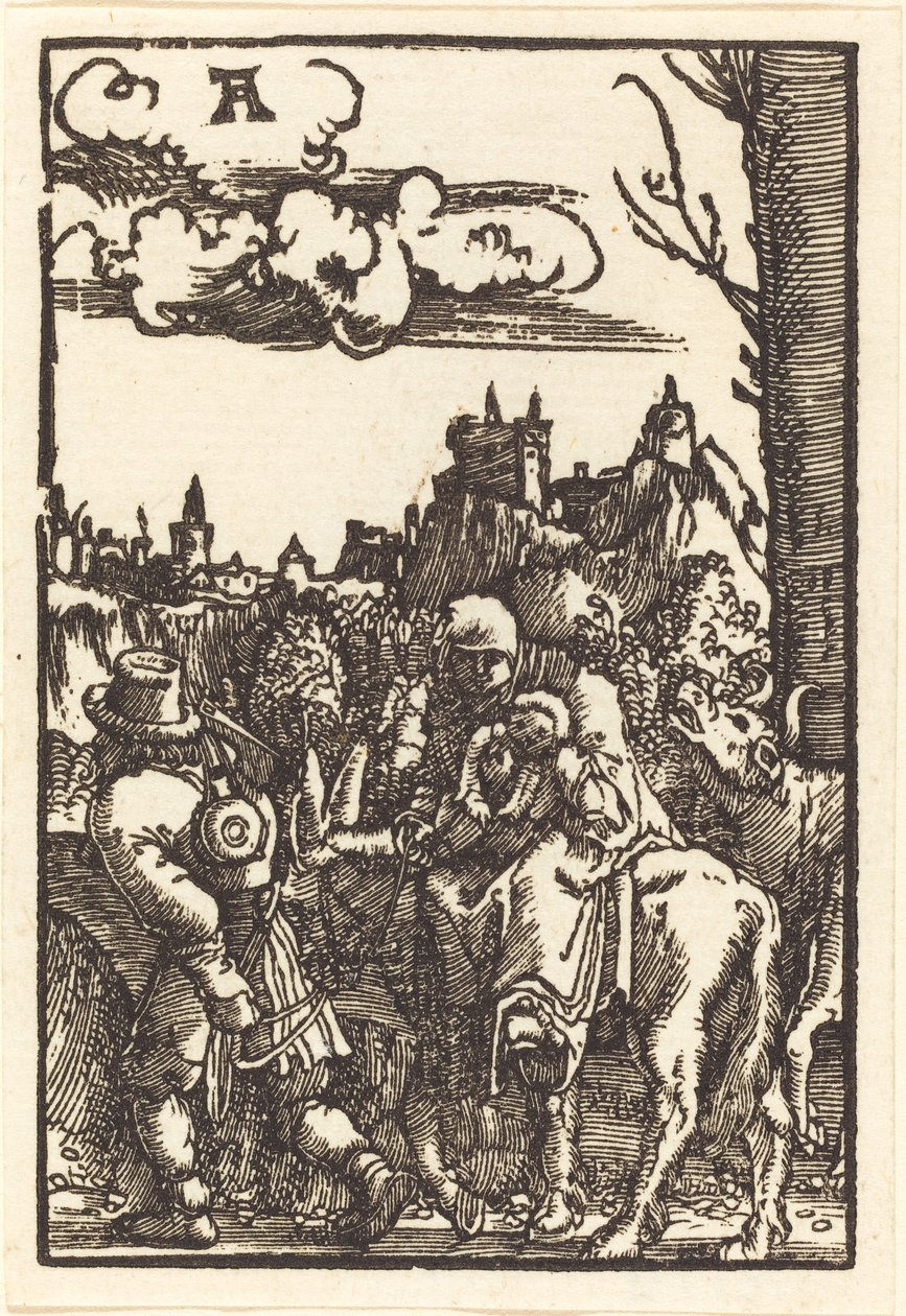 A fuga para o Egito de Albrecht Altdorfer