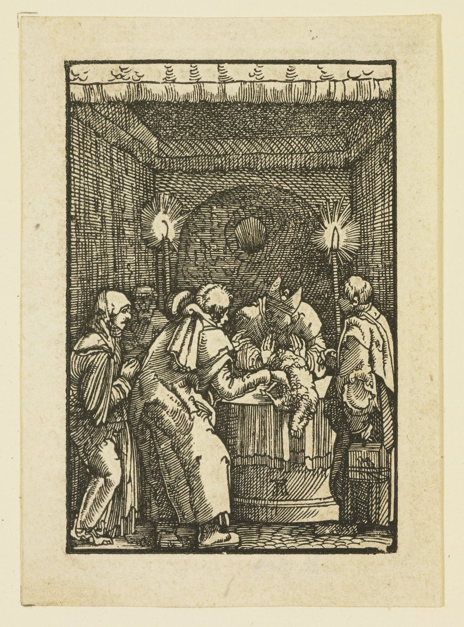 O Sumo Sacerdote Recusando a Oferta de Joaquim de Albrecht Altdorfer