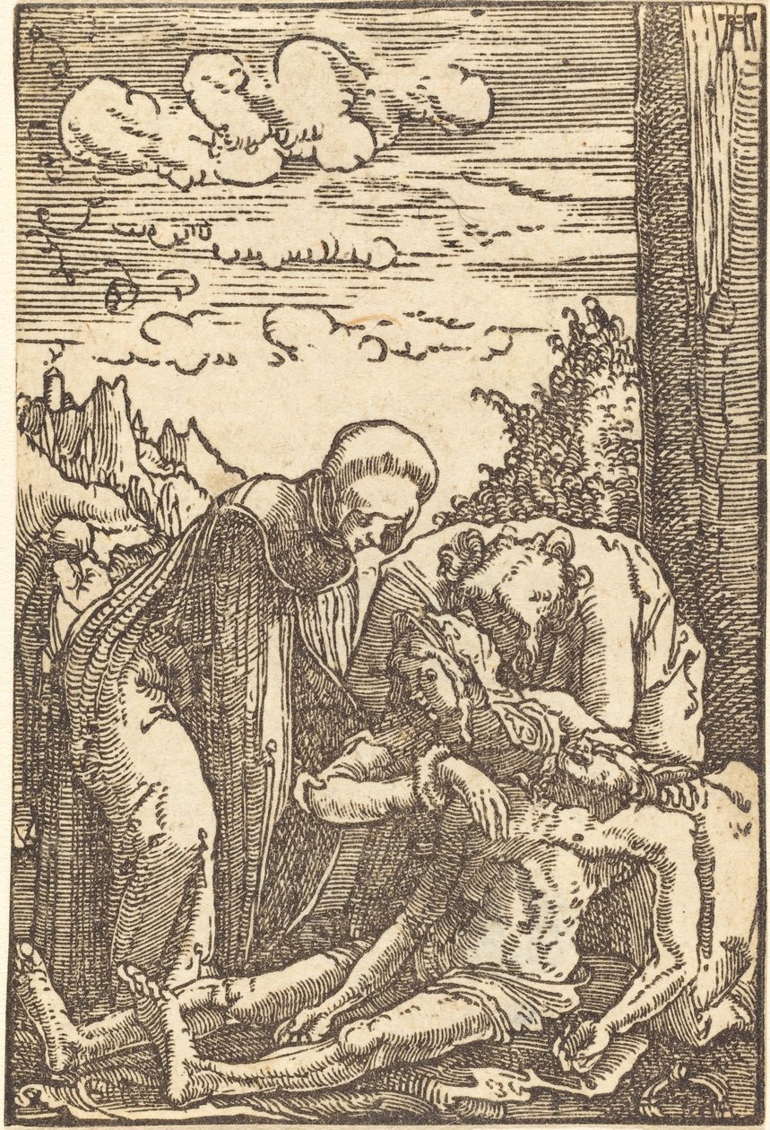 A Lamentação de Cristo de Albrecht Altdorfer