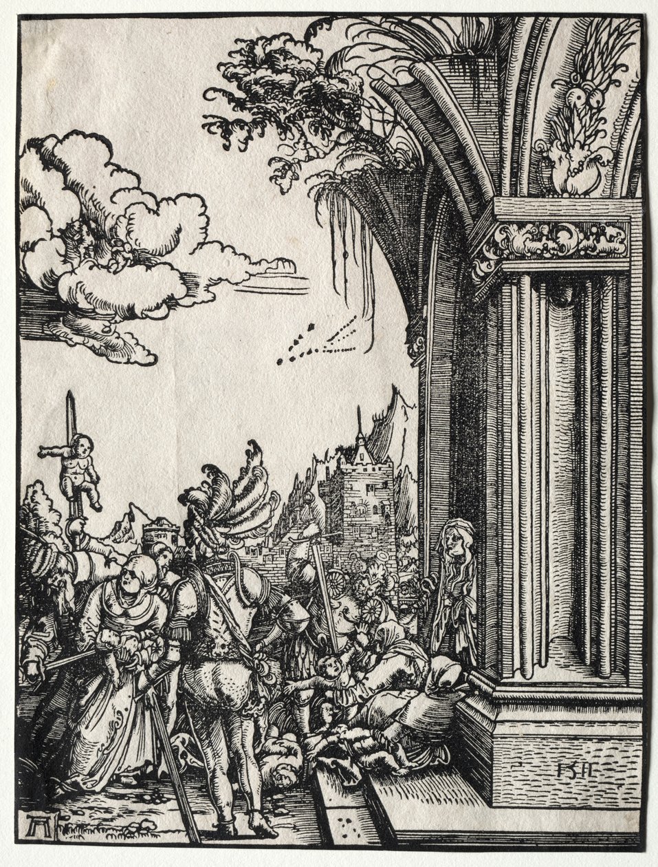 O Massacre dos Inocentes, 1511. de Albrecht Altdorfer