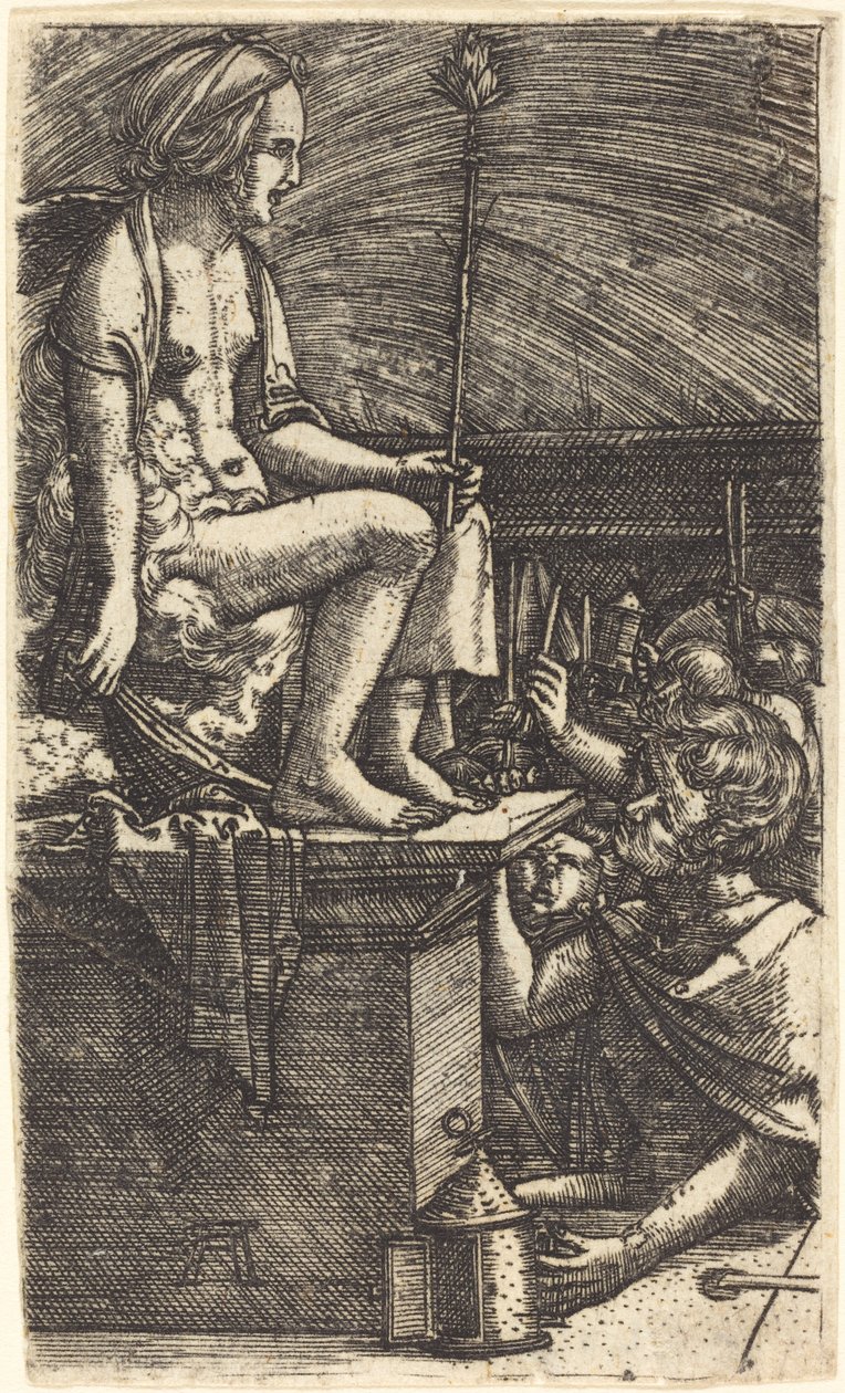A Cortesã Romana (A Vingança do Mago Virgílio) de Albrecht Altdorfer