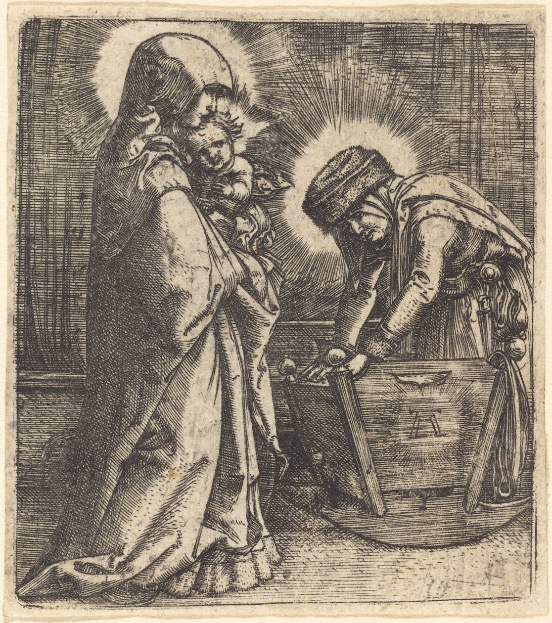 The Virgin and Child and Saint Anne de Albrecht Altdorfer