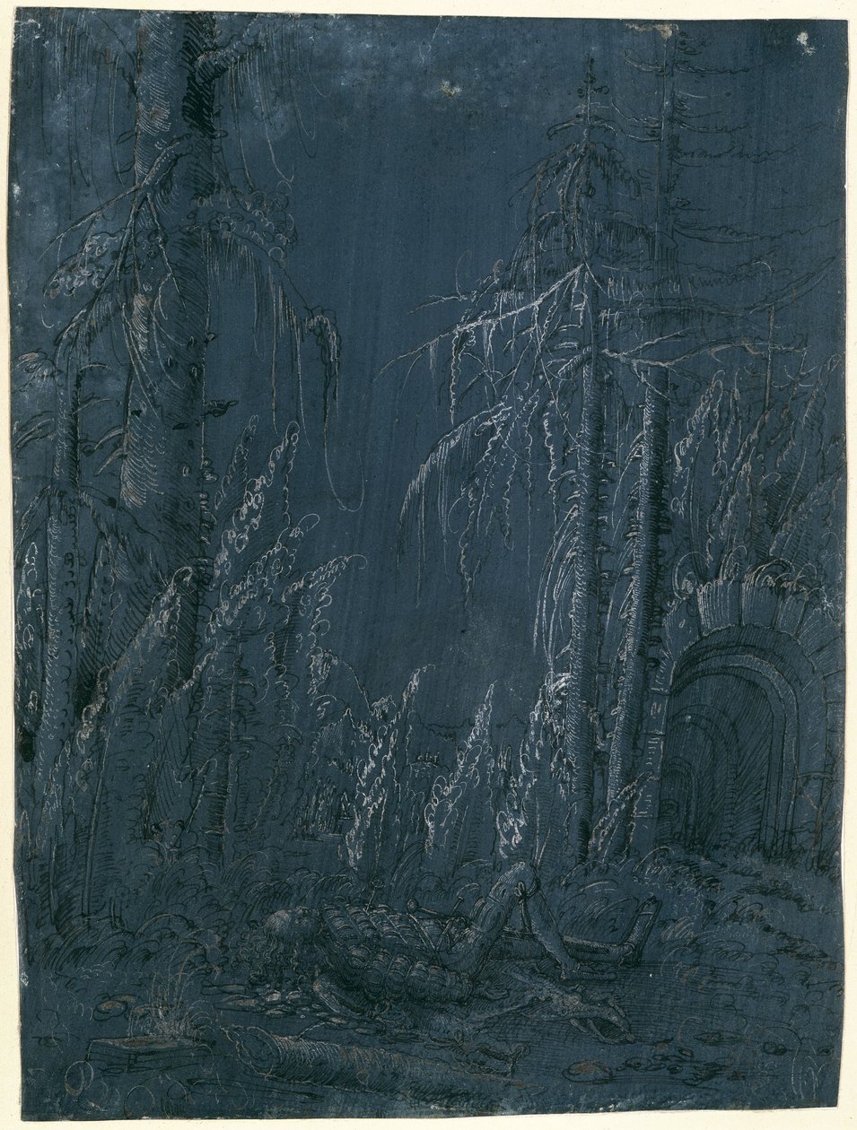 Píramo morto de Albrecht Altdorfer