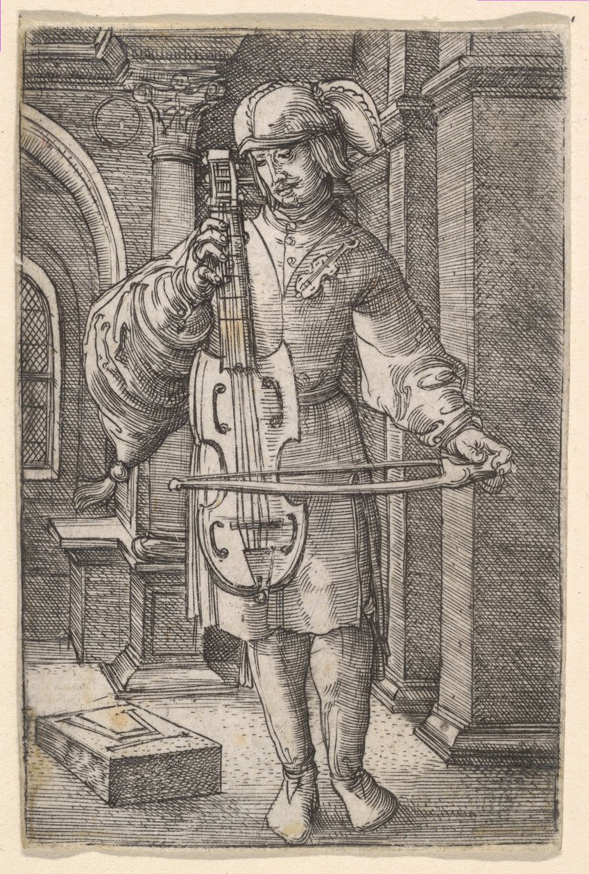 Violinista de Albrecht Altdorfer