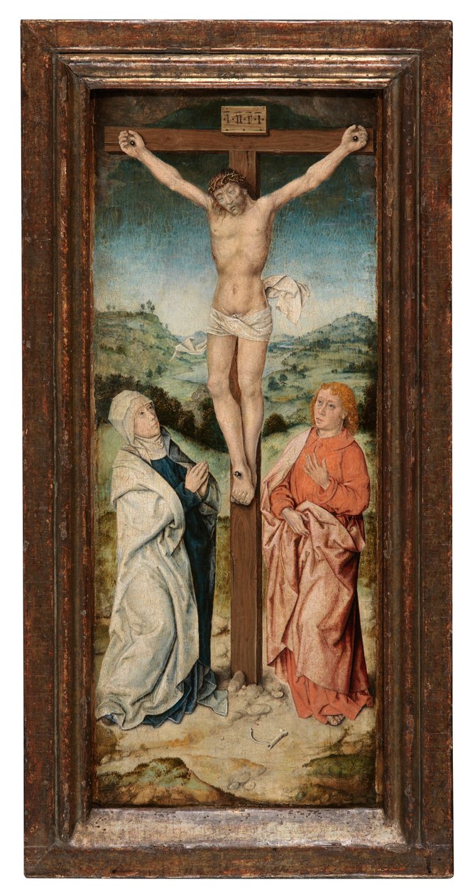 Crucificação (óleo sobre painel) de Albrecht Bouts