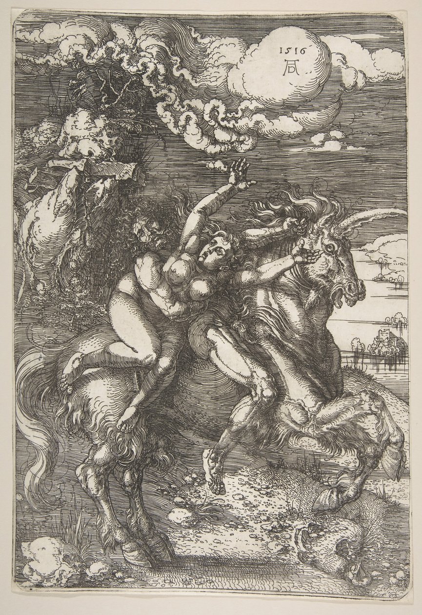 Rapto de Proserpine.nd de Albrecht Dürer