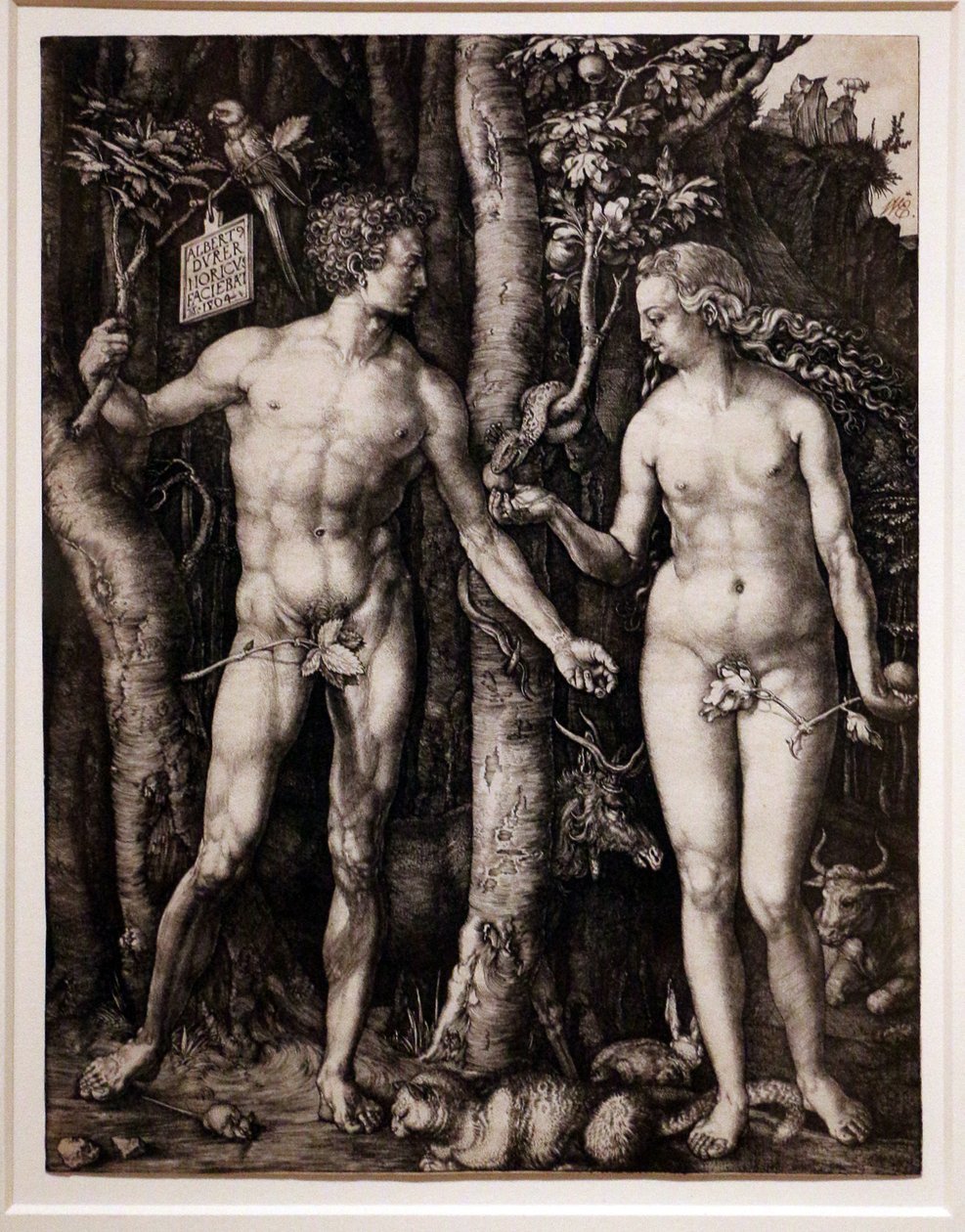 Adão e Eva de Albrecht Dürer