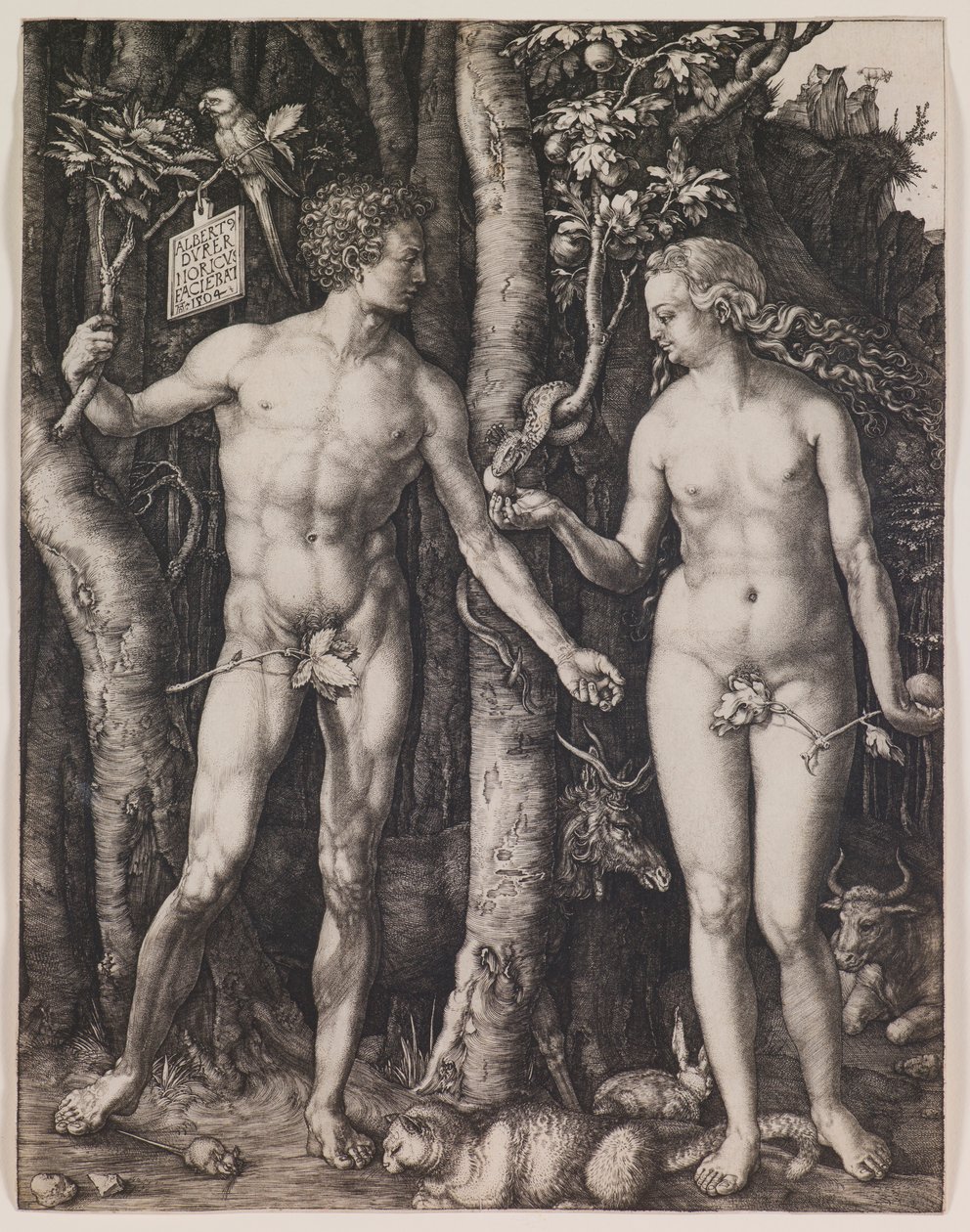 Adão e Eva de Albrecht Dürer