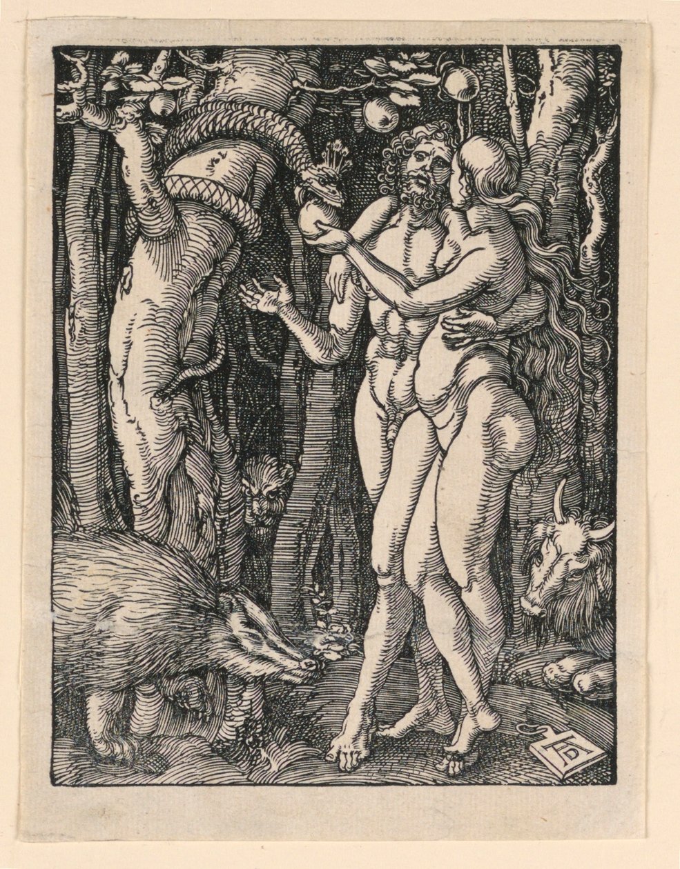 Adam and Even, da série A Pequena Paixão de Albrecht Dürer