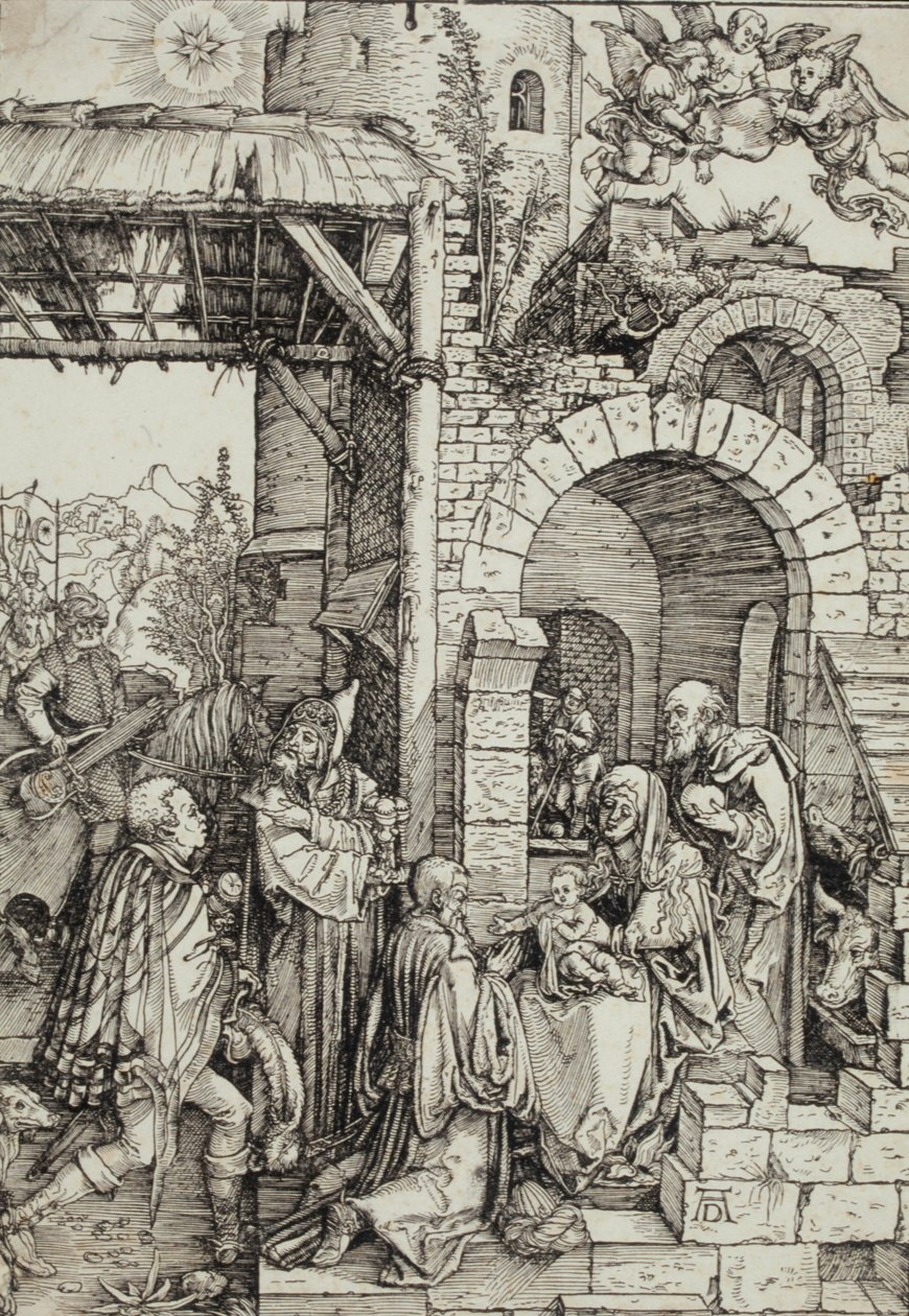 Adoração dos Reis Magos de Albrecht Dürer