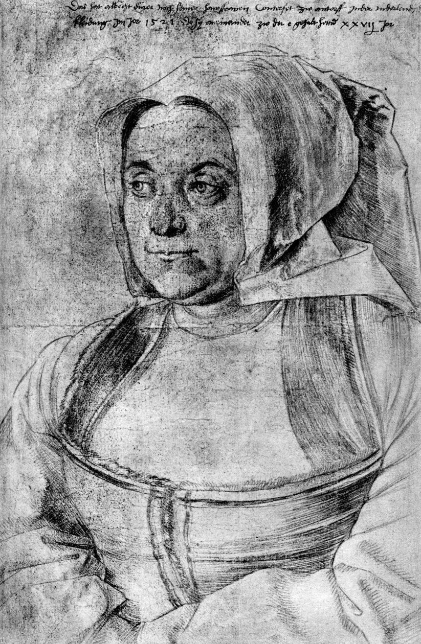 Agnes Durer, 1521, 1936 de Albrecht Dürer