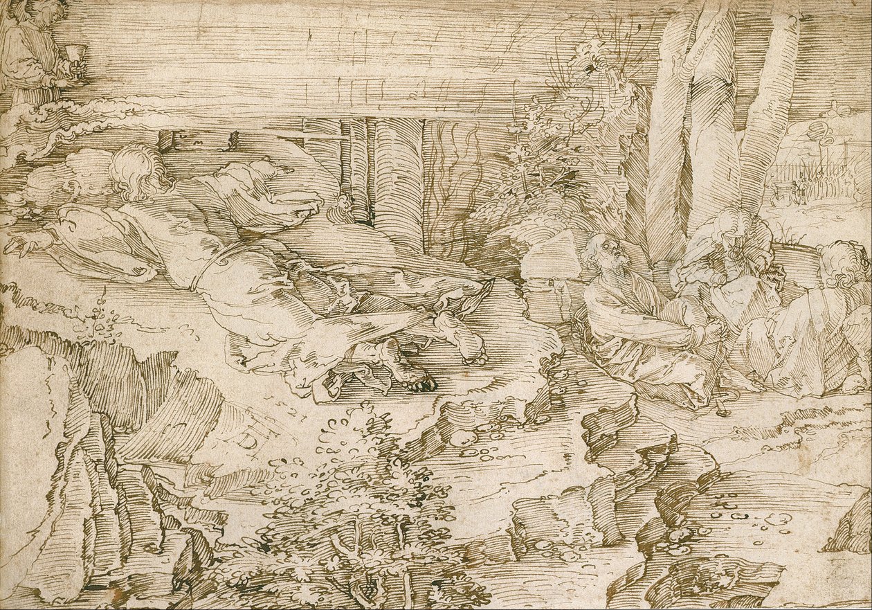 Agonia no jardim de Albrecht Dürer
