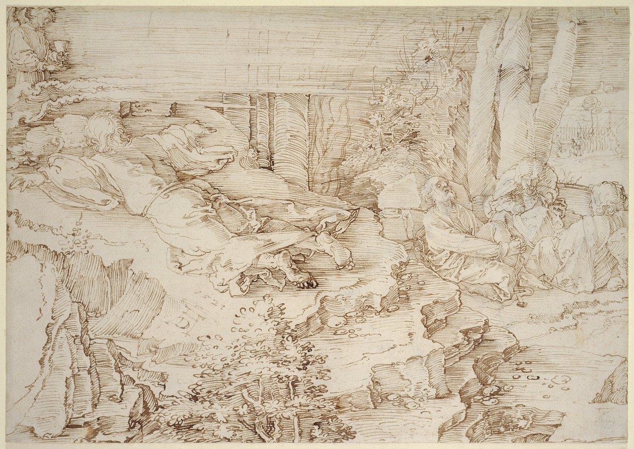 Agonia no Horto de Albrecht Dürer