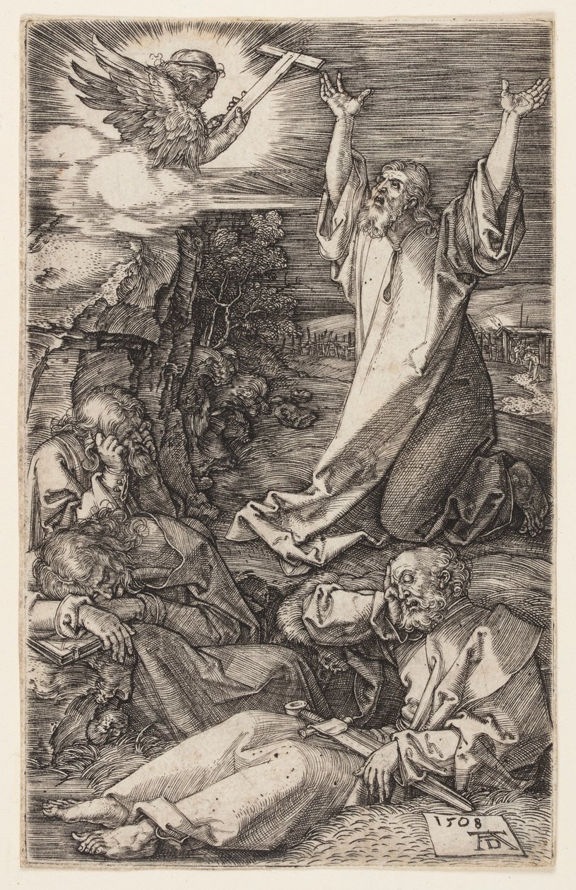 Agonia no Jardim, de A Paixão Gravada de Albrecht Dürer