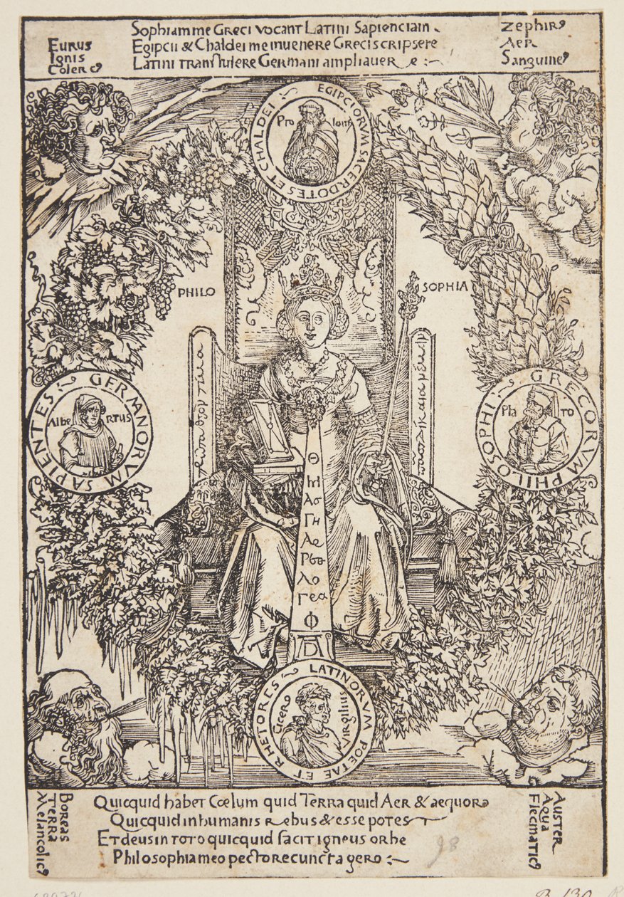 Alegoria da filosofia de Albrecht Dürer