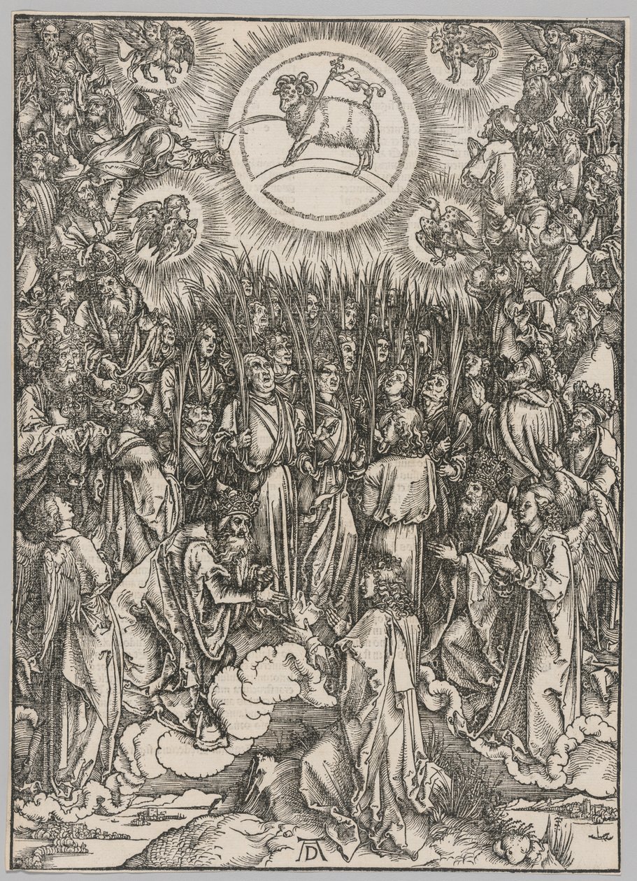 Apocalipse: A Adoração do Cordeiro — O Hino dos Escolhidos de Albrecht Dürer