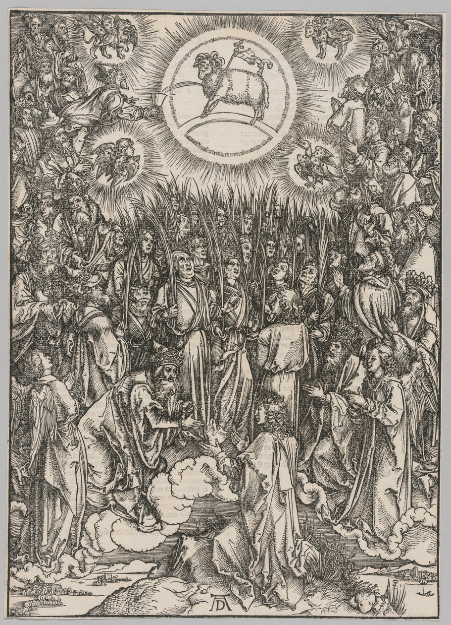 Apocalipse: A Adoração do Cordeiro — O Hino dos Escolhidos de Albrecht Dürer