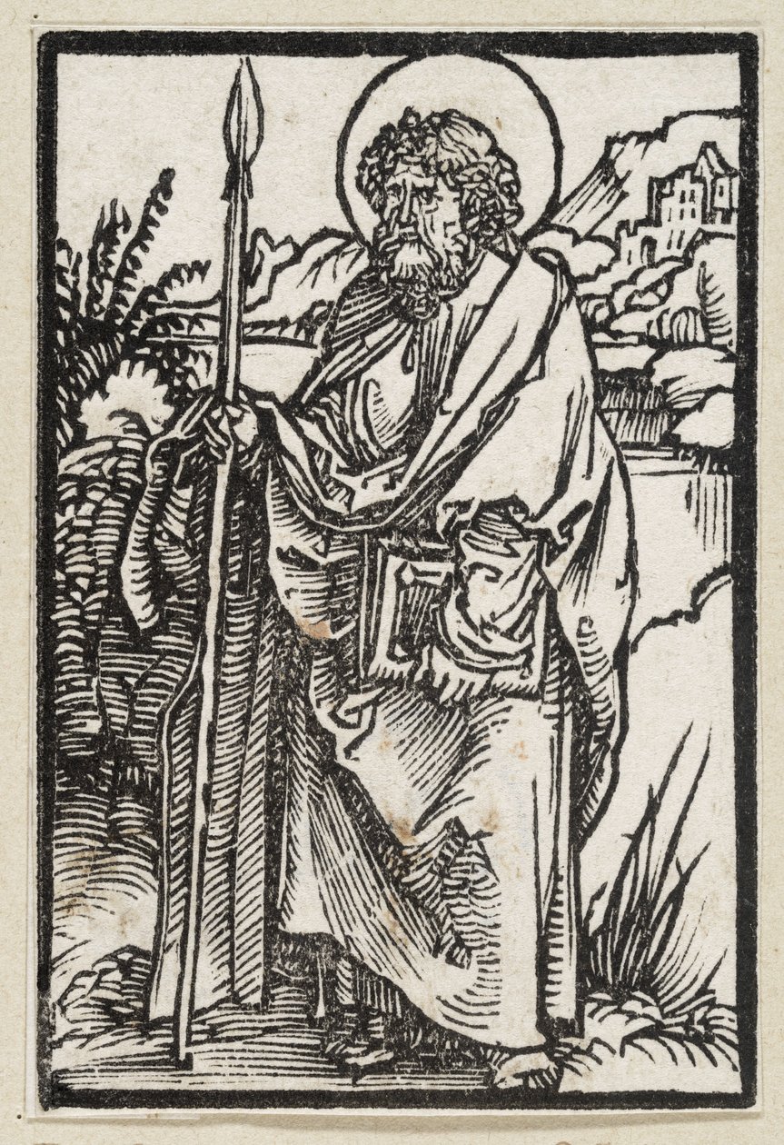 Apóstolo Tomé (63 cenas religiosas) de Albrecht Dürer