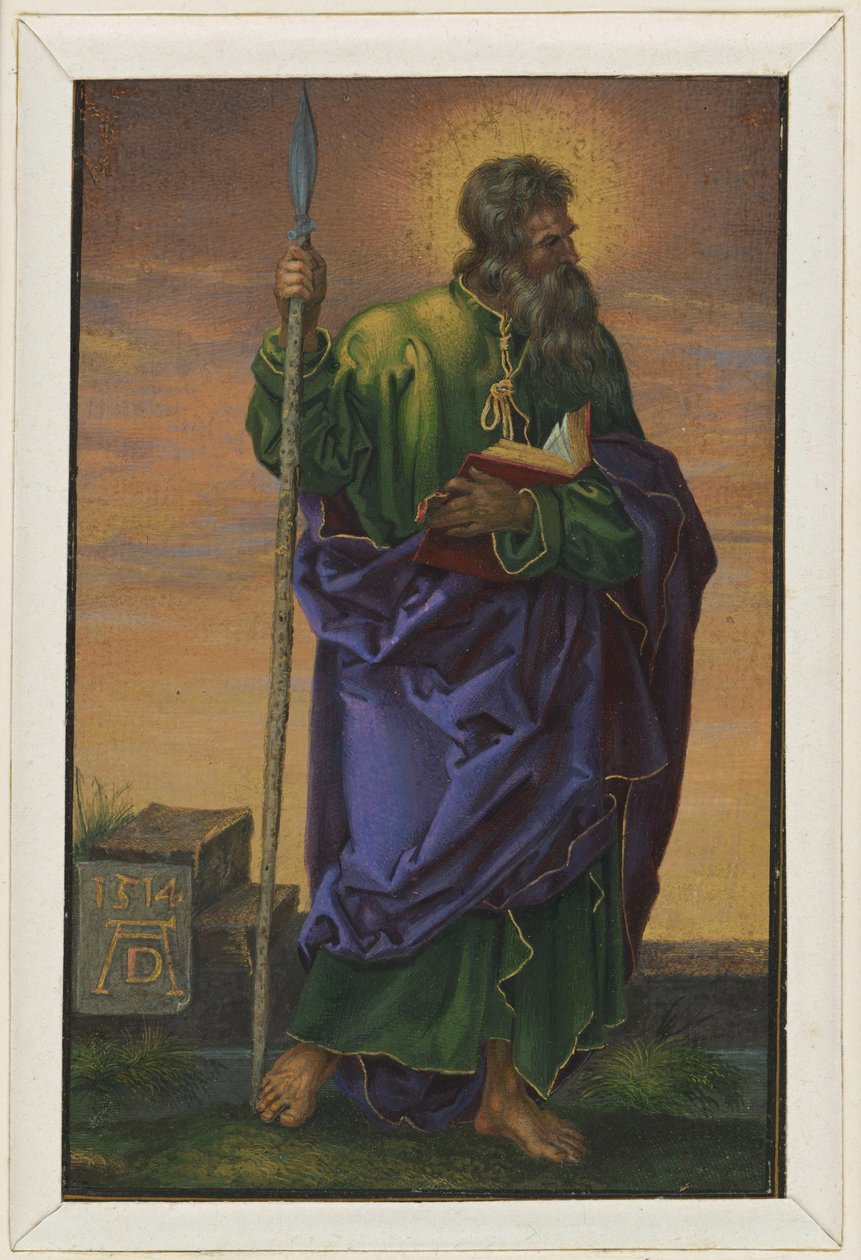 Apóstolo Tomé de Albrecht Dürer