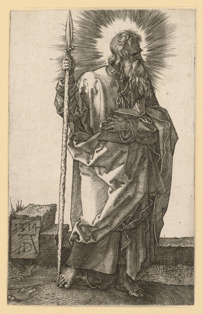 Apóstolo Tomé de Albrecht Dürer