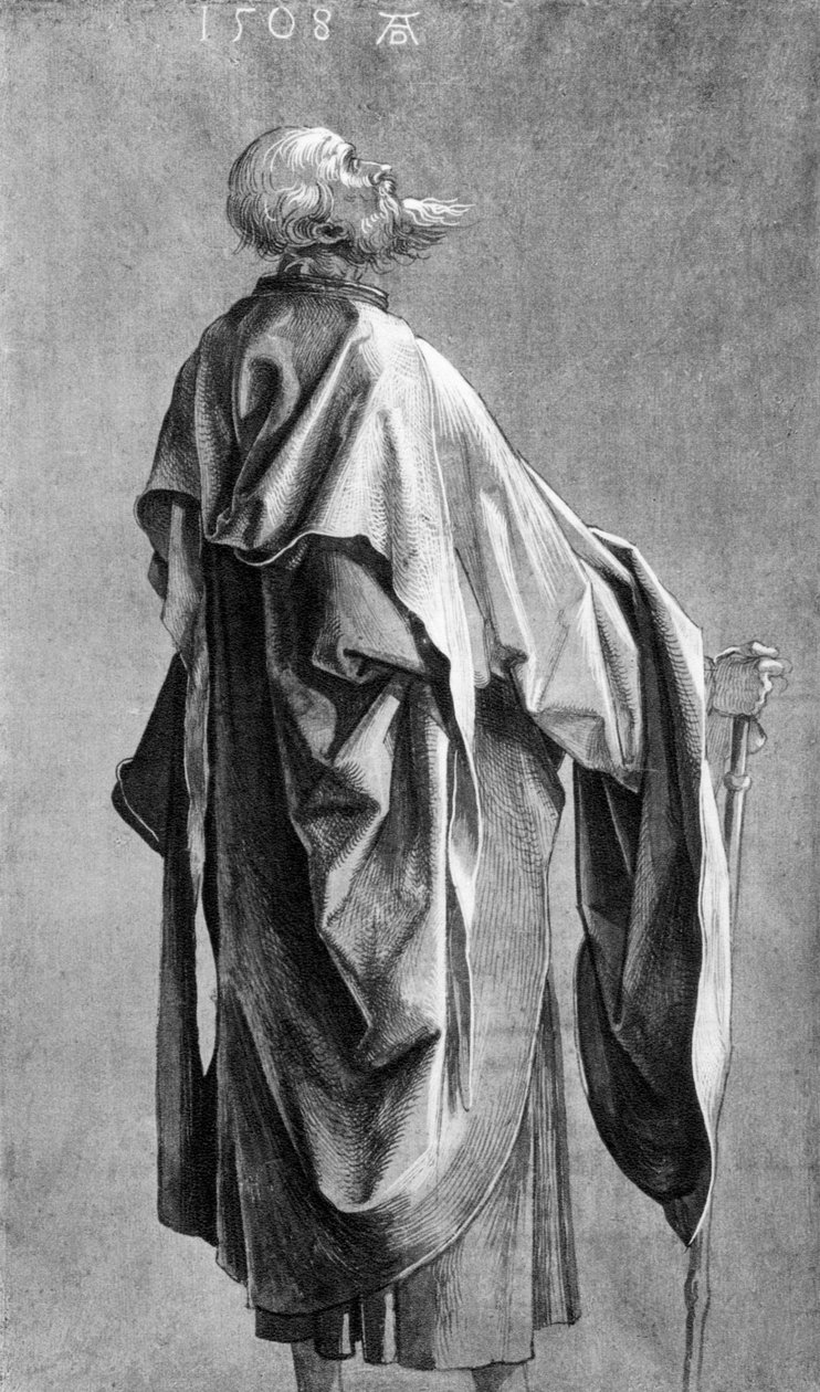 Apóstolo, 1508, 1936 de Albrecht Dürer