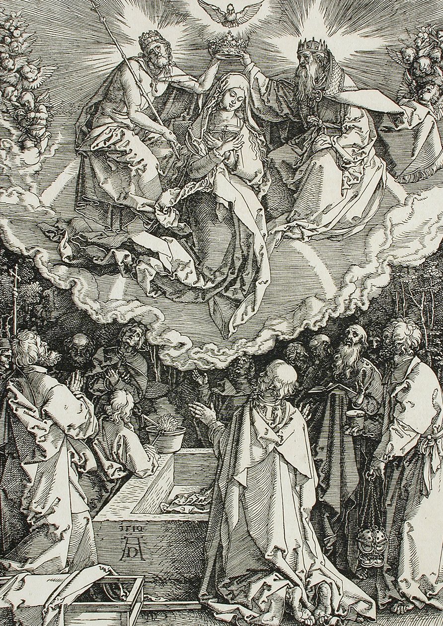Assunção e coroação da Virgem de Albrecht Dürer