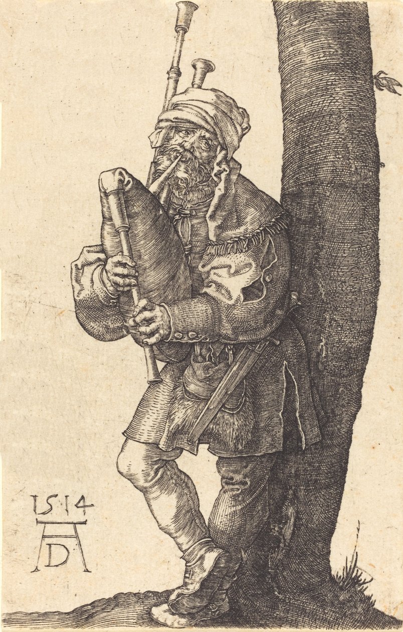 Gaiteiro, 1514. de Albrecht Dürer