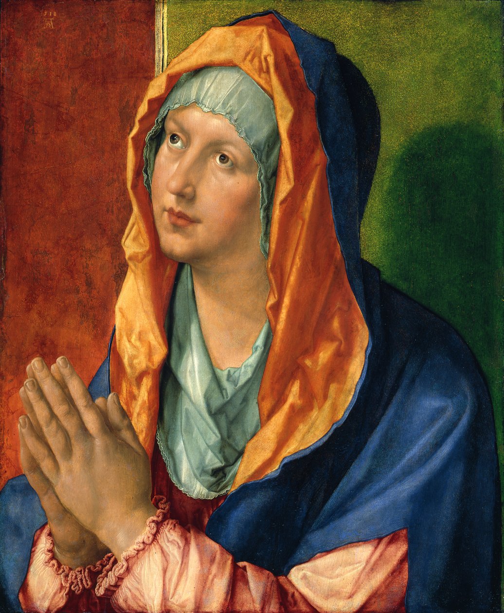 Maria em oração de Albrecht Dürer