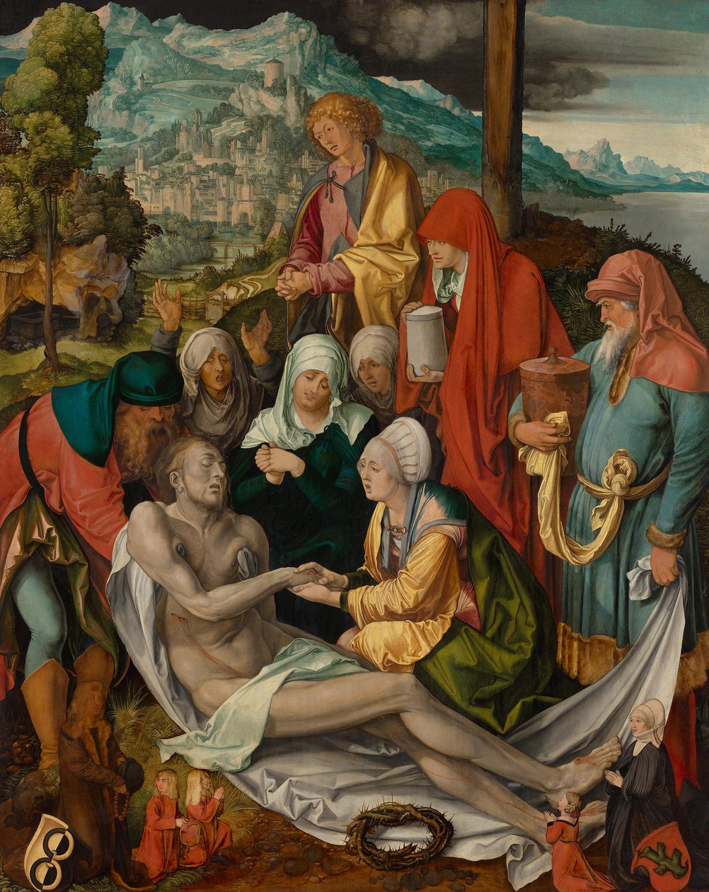 Lamentação de Cristo («Lamentação de Glimsch») de Albrecht Dürer