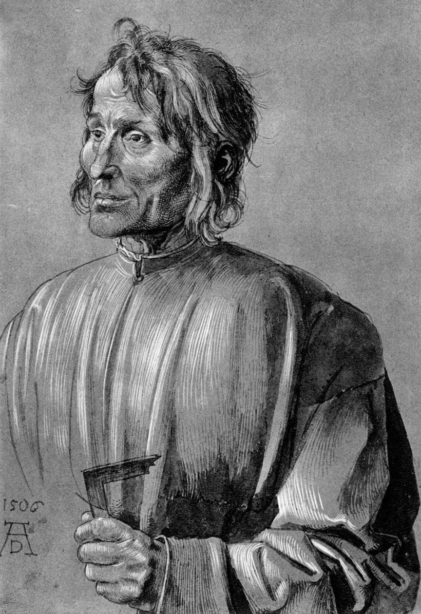 Mestre do edifício Hieronymus de Augsburg, 1506, 1936 de Albrecht Dürer