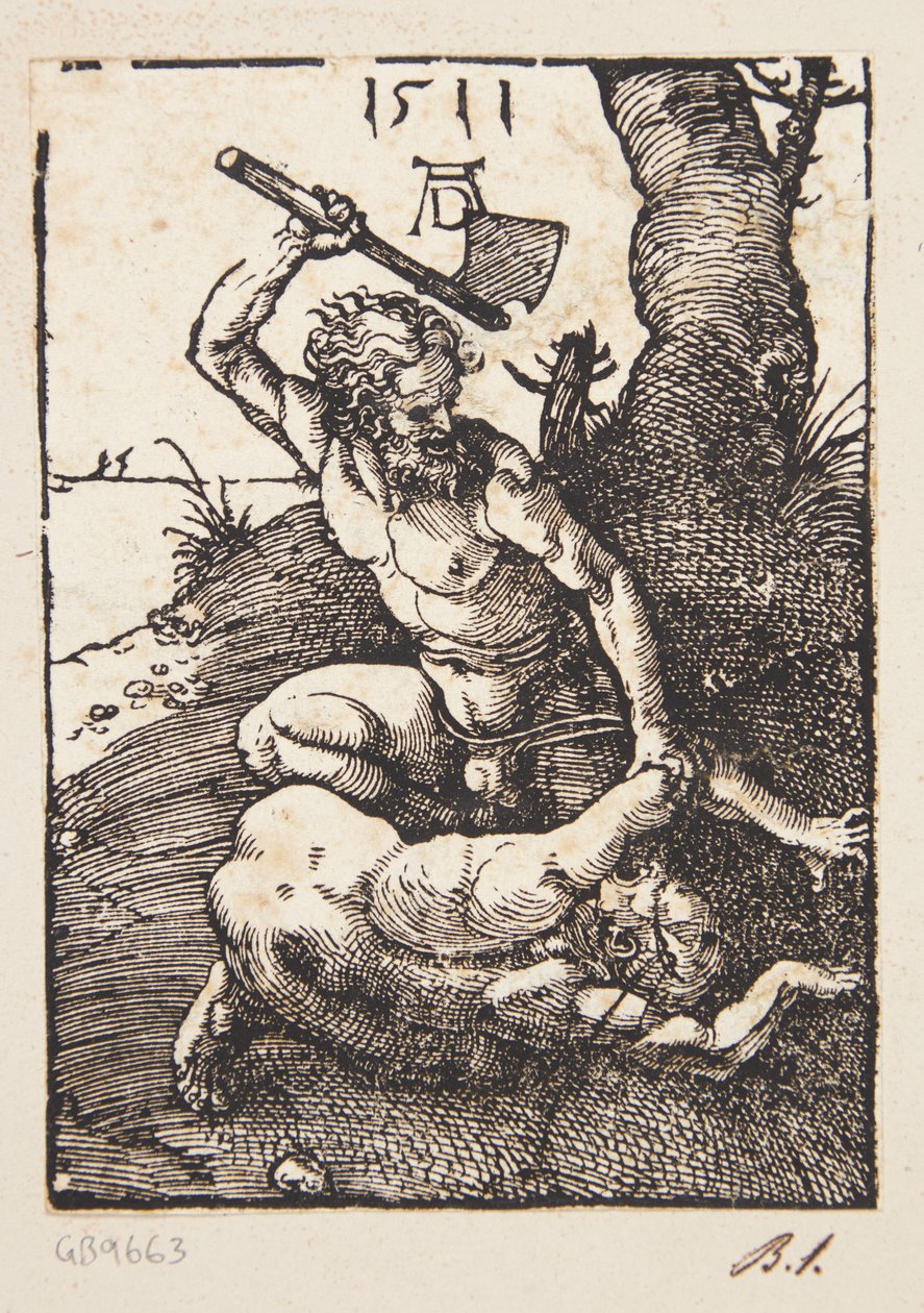 Caim matando Abel de Albrecht Dürer