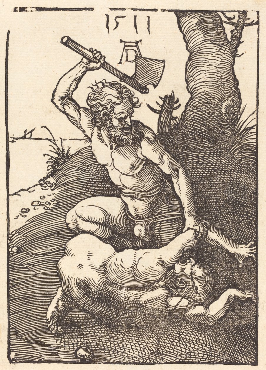 Caim matando Abel, 1511. de Albrecht Dürer