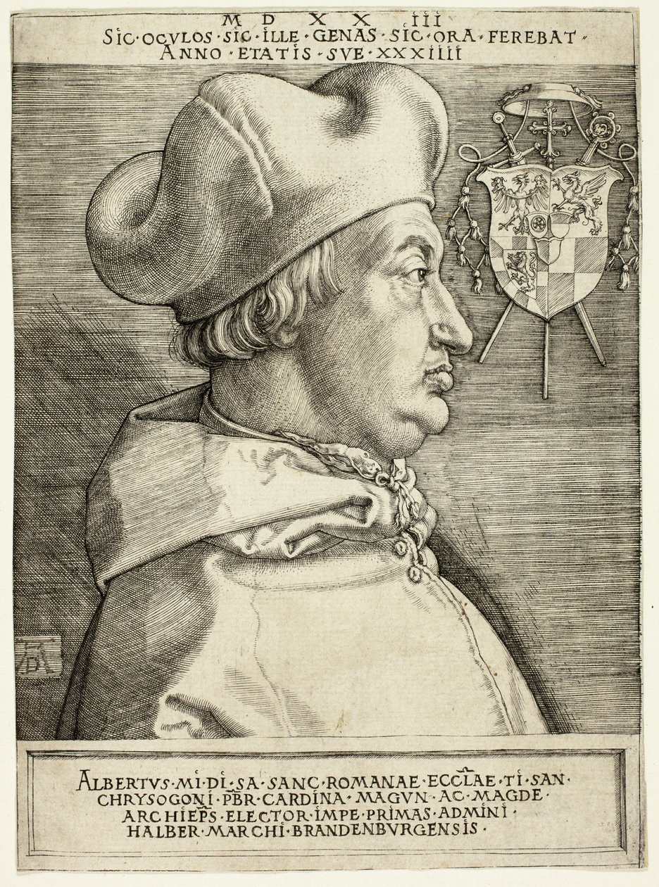 Cardeal Albrecht de Brandemburgo (O Grande Cardeal) de Albrecht Dürer