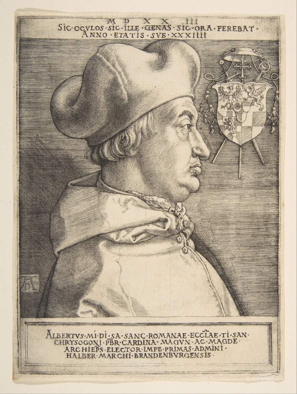 Cardeal Albrecht de Brandenburg.nd de Albrecht Dürer