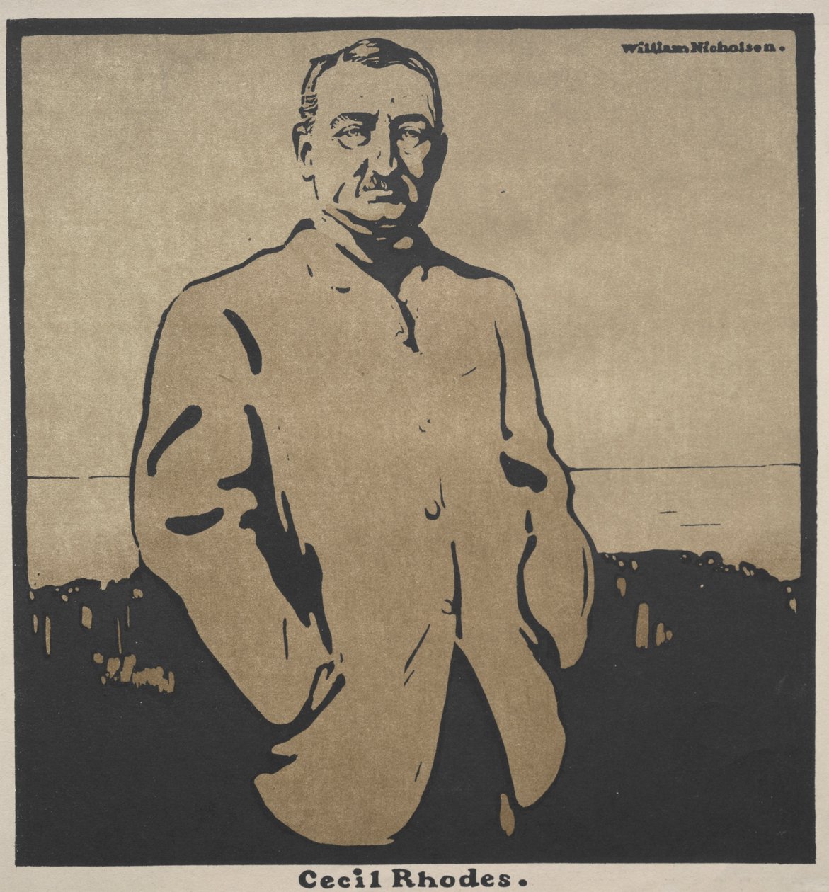 Cecil Rhodes de William Nicholson