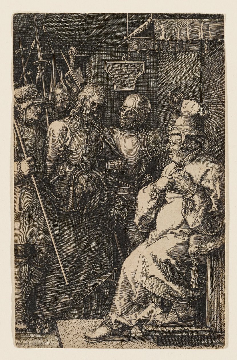 Cristo perante Caifás de Albrecht Dürer