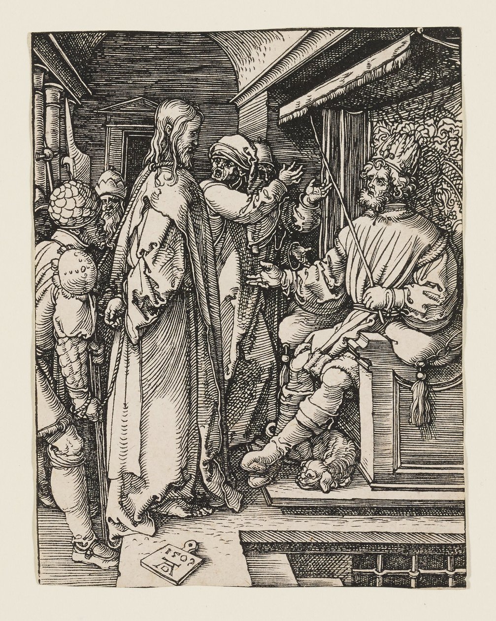 Cristo perante Herodes de Albrecht Dürer