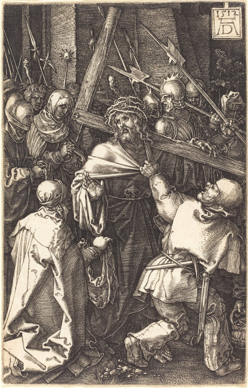 Cristo carregando a cruz de Albrecht Dürer
