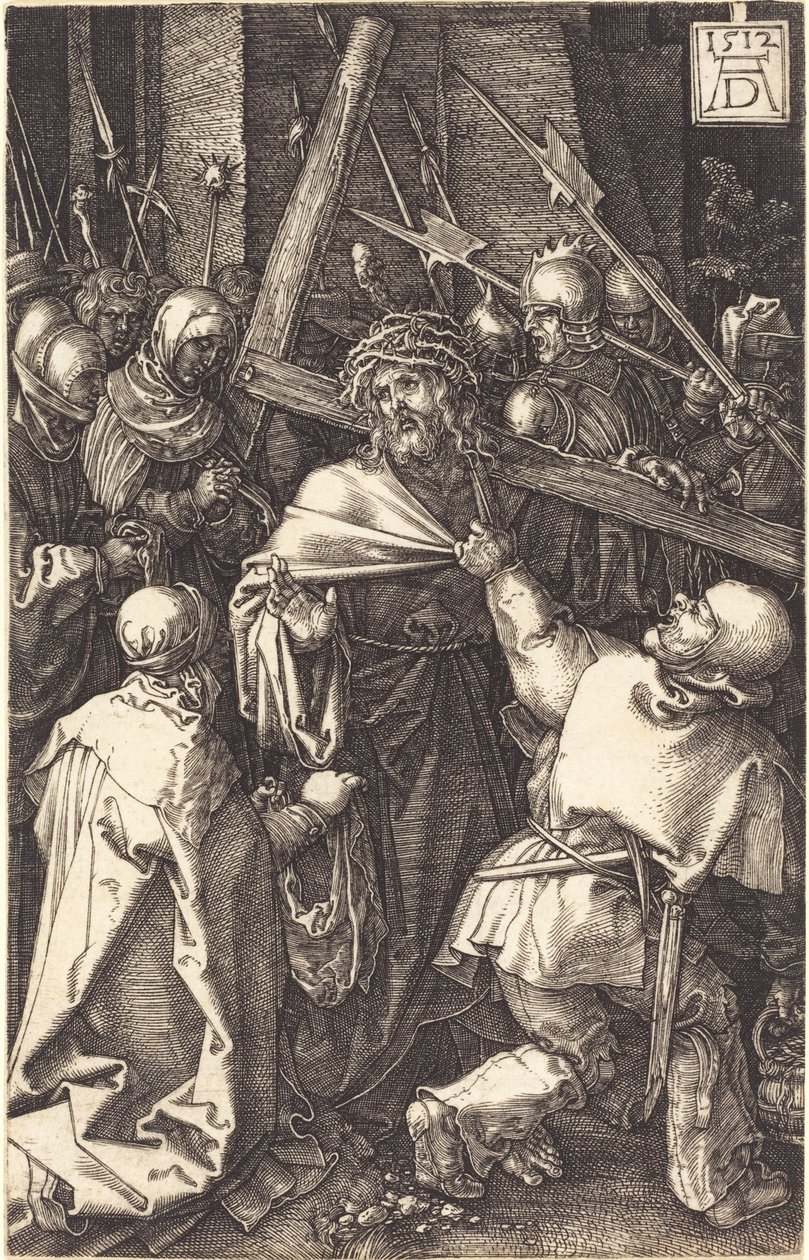 Cristo carregando a cruz de Albrecht Dürer