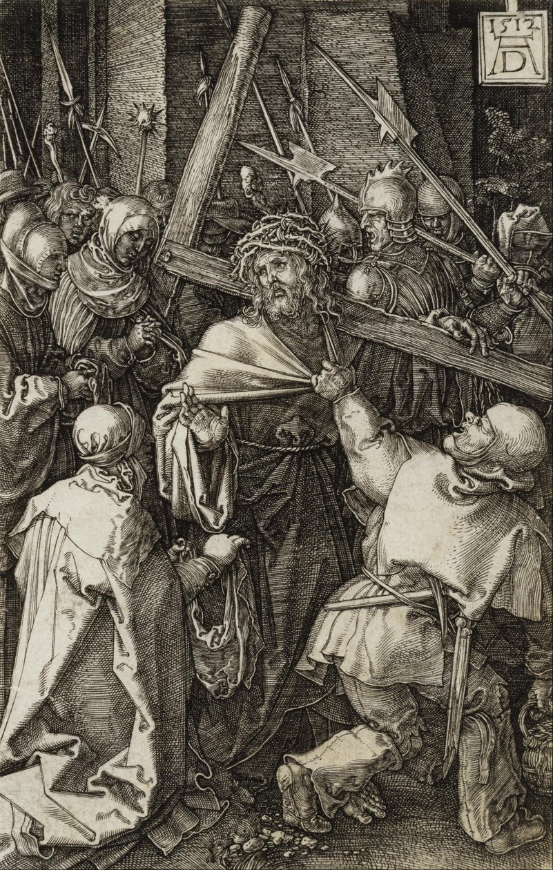 Cristo carregando a cruz de Albrecht Dürer