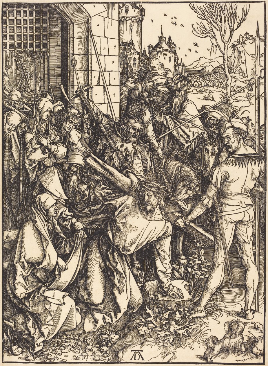 Cristo carregando a cruz de Albrecht Dürer