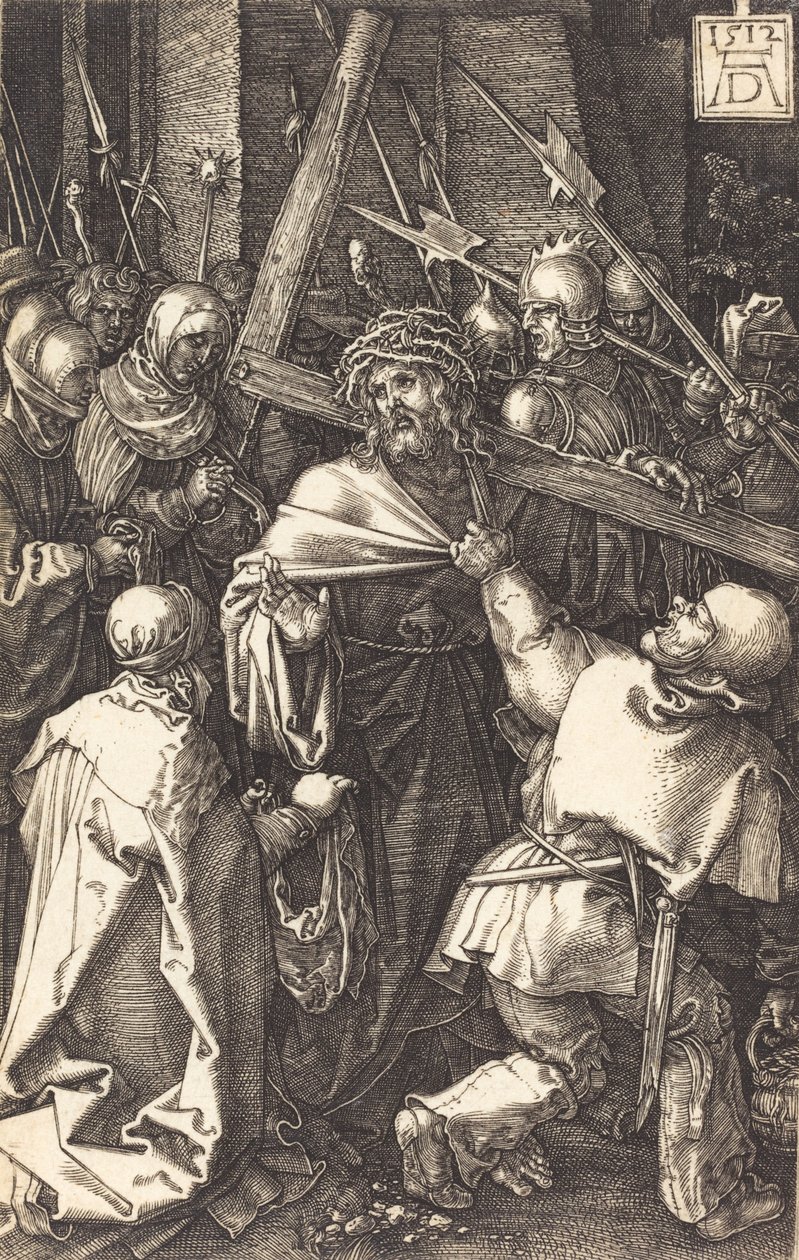 Cristo carregando a cruz, 1512. de Albrecht Dürer