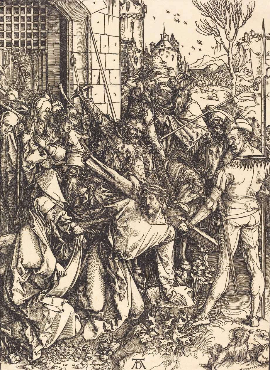 Cristo carregando a cruz, c. 14981499. de Albrecht Dürer